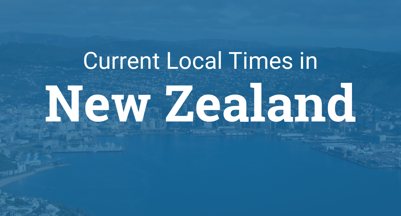 Exact time and daylight saving time in New Zealand in 2020
