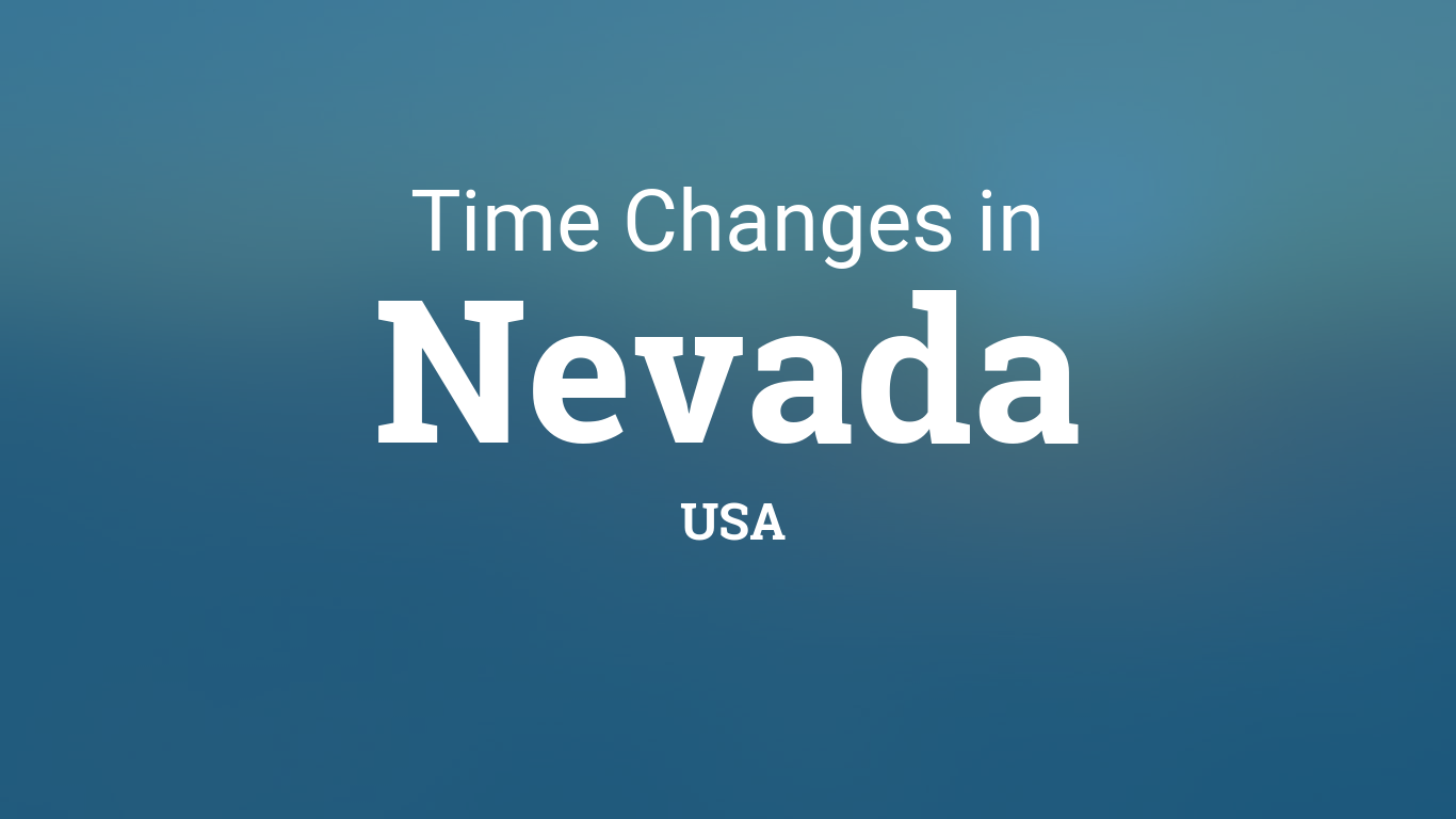Daylight Saving Time 2024 in Nevada, United States