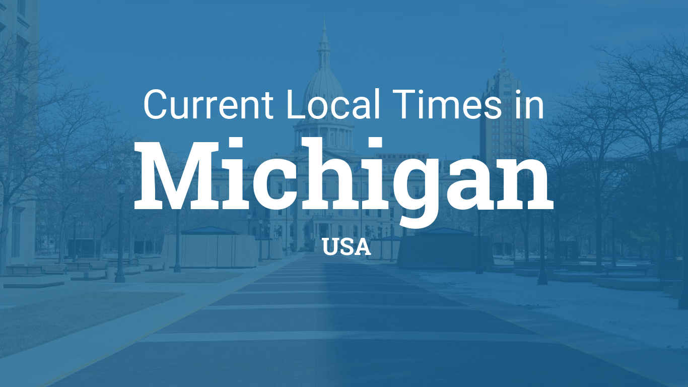 Are there any parts of Michigan that follow a different time zone than the rest of the state?
