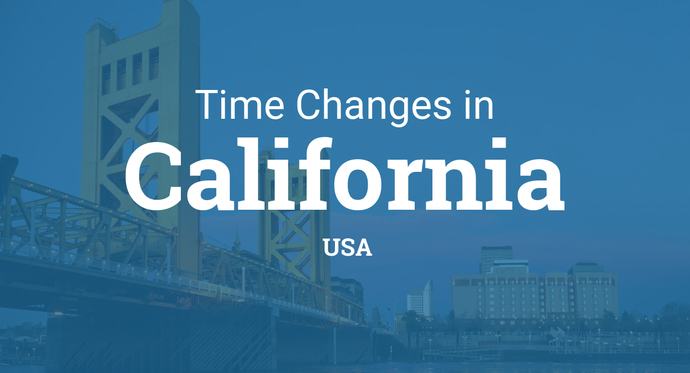 Daylight Saving Time 2024 in California, United States