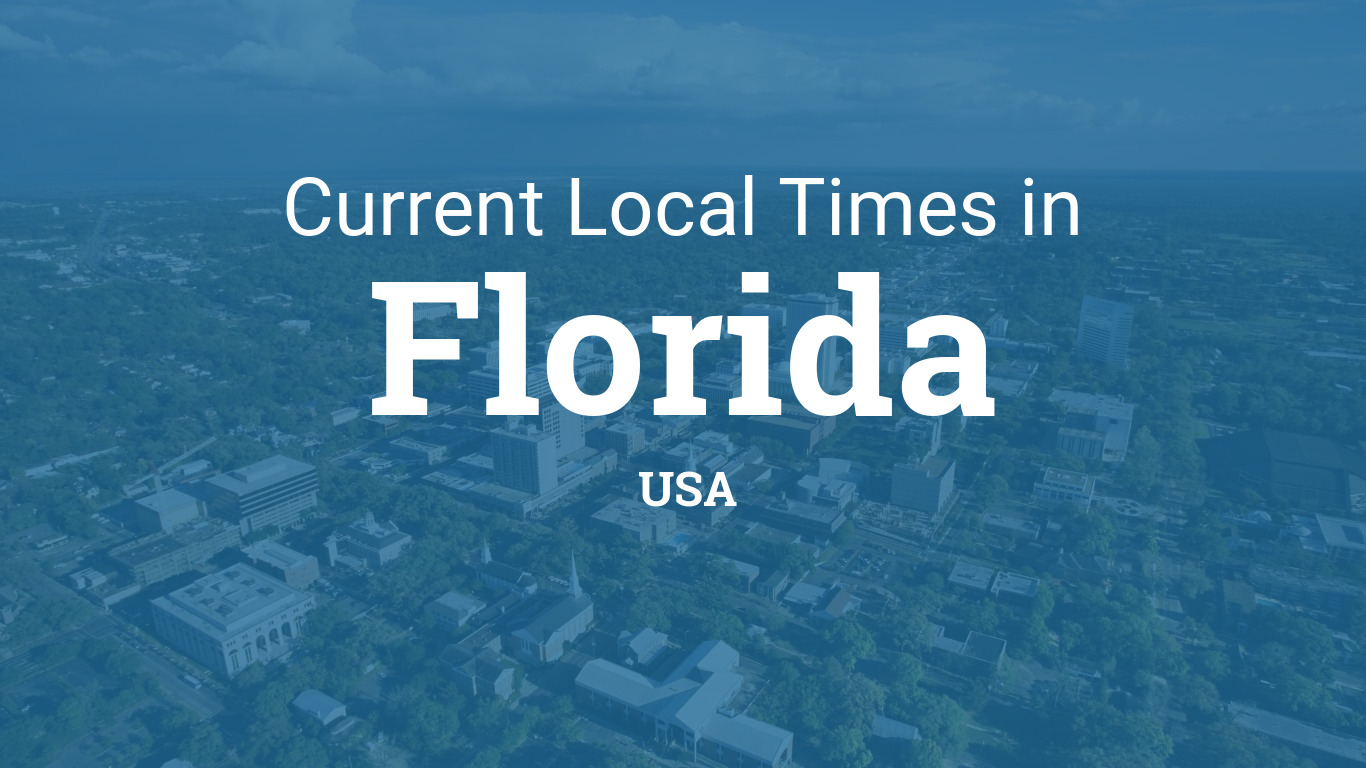 Time in Florida, United States