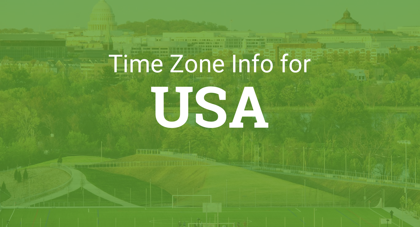 Different Time Zones  United States Time Guide for Businesses