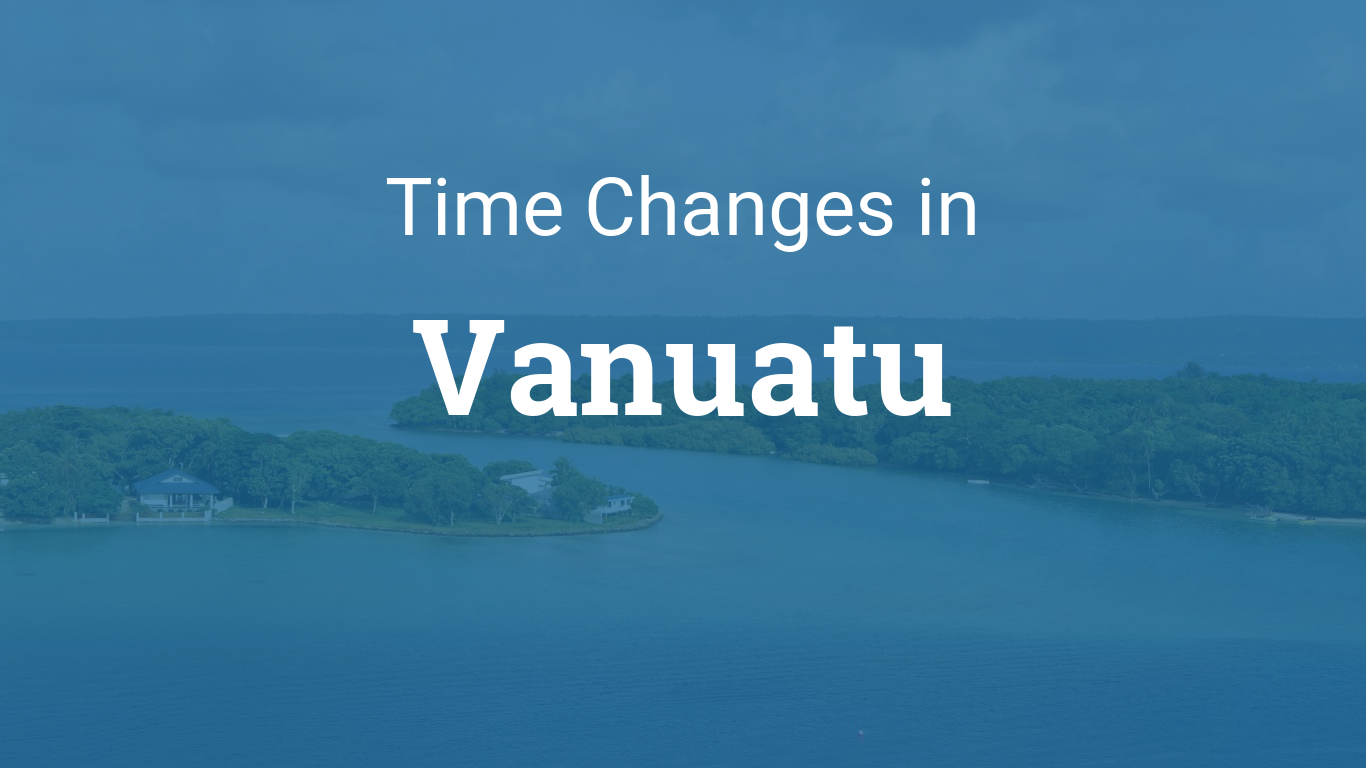 Daylight Saving Time 2025 in Vanuatu