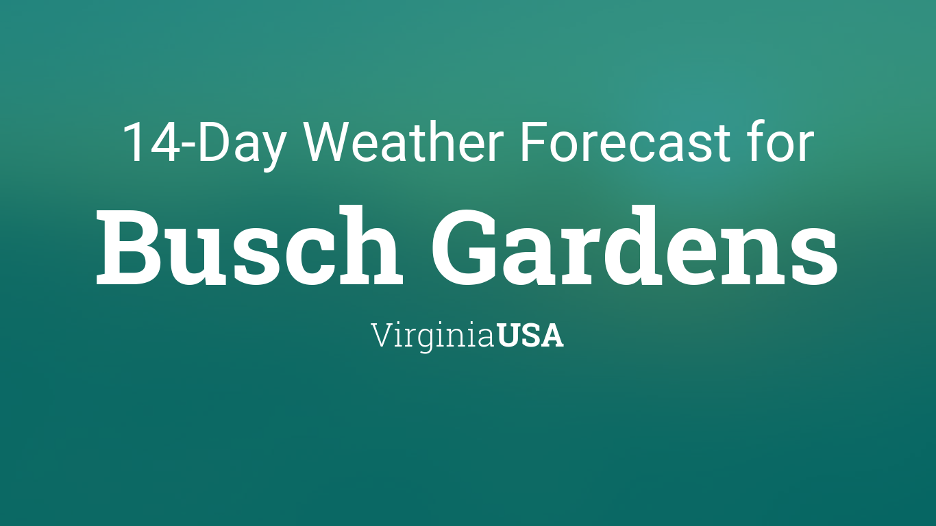 Virginia Usa 14 Day Weather Forecast