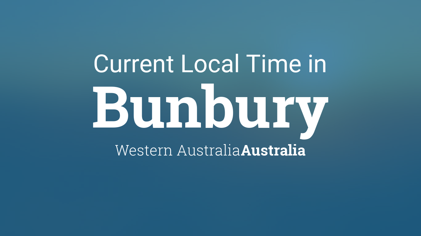 Dating bunbury Western australia