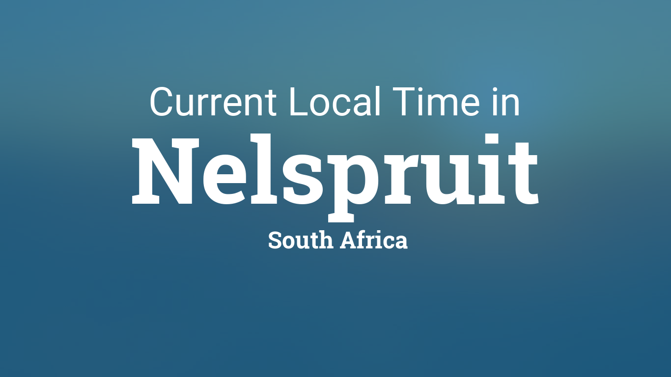 South Africa Current Time 3