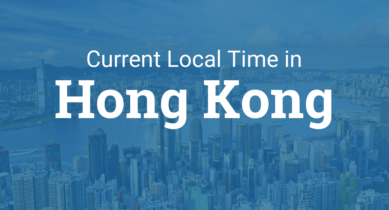 Time in Hong Kong
