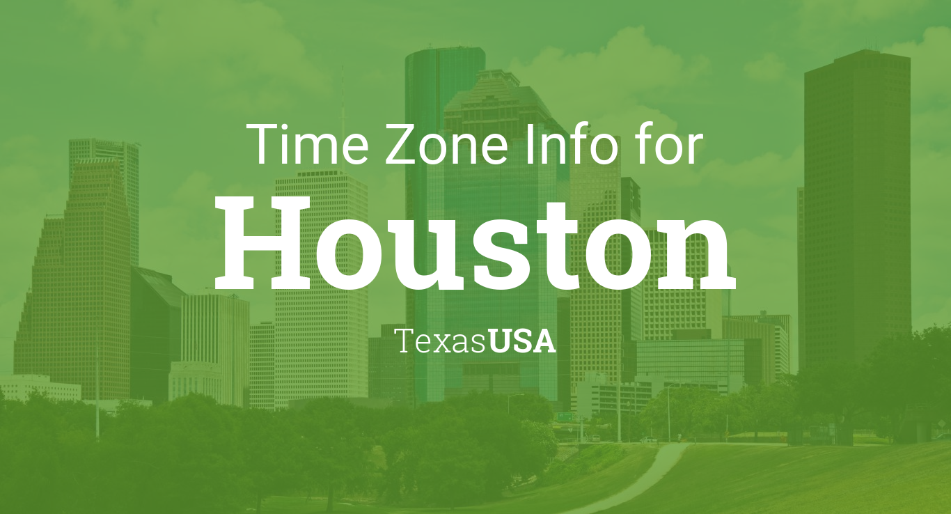 Time Zone Clock Changes In Houston Texas Usa