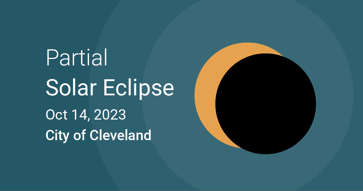 Eclipses visible in City of Cleveland, Oklahoma, USA